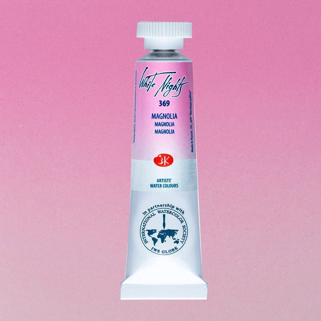 Watercolor paints - PASTEL shades // Color variety in 10ml tubes // by White Nights - Artish