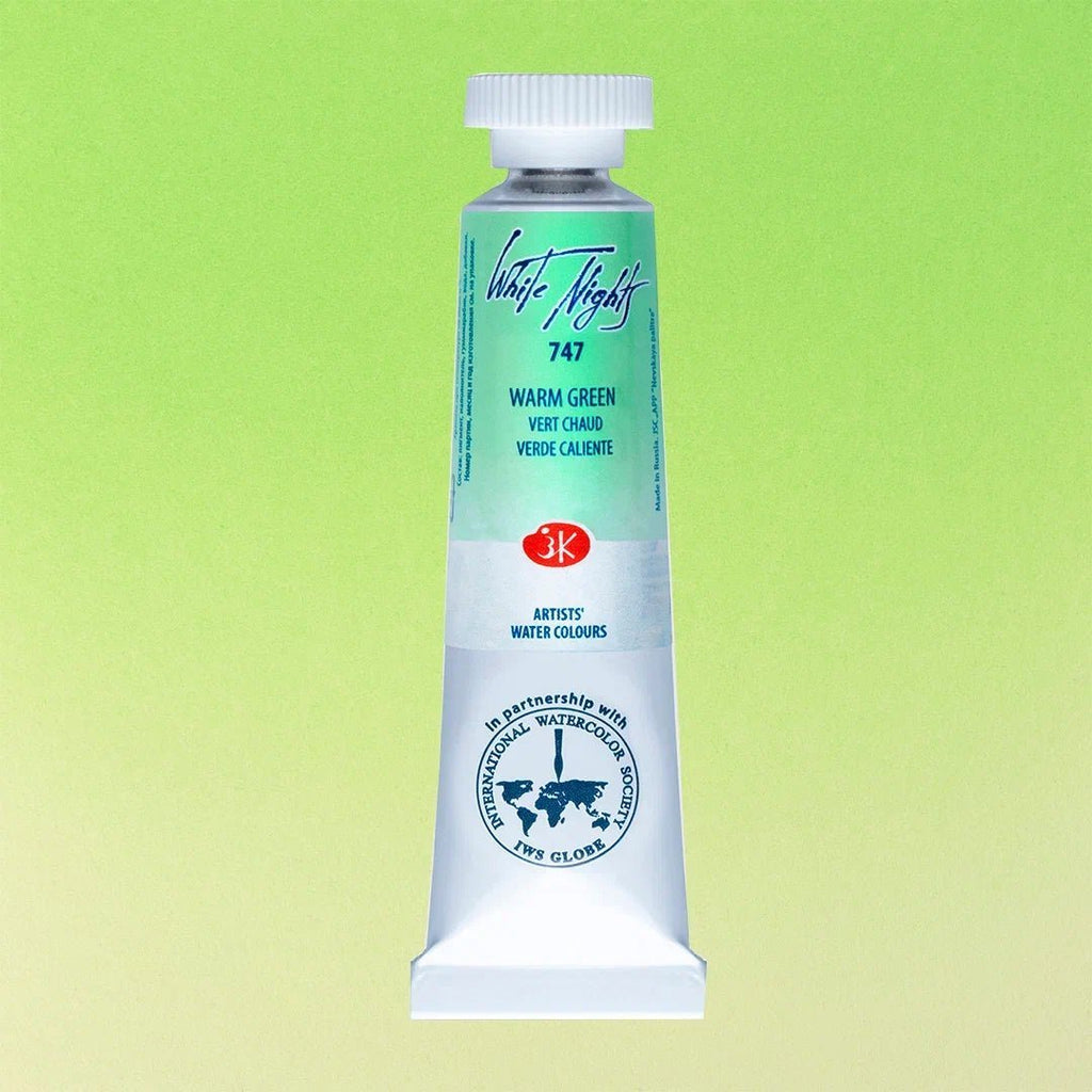 Watercolor paints - PASTEL shades // Color variety in 10ml tubes // by White Nights - Artish