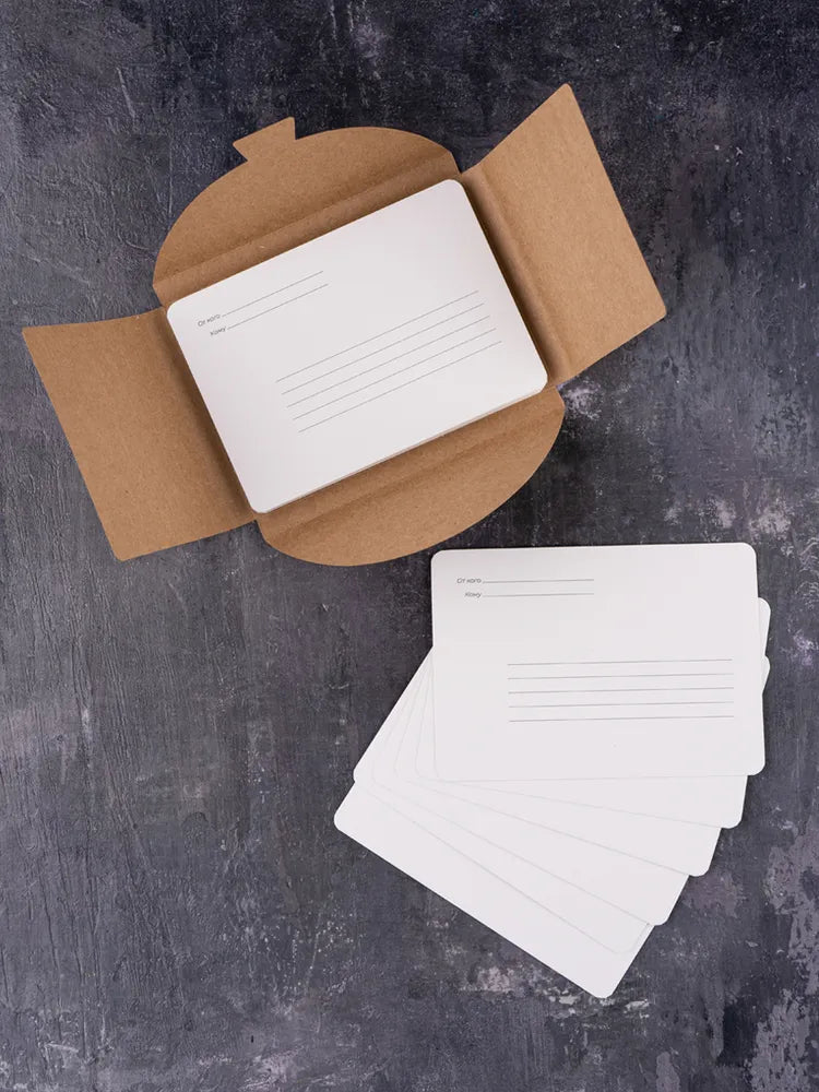 Watercolor postcards paper // 300 gsm, 100% cotton // 10,5x14,8 cm, 20 sheets // by Malevich - Artish