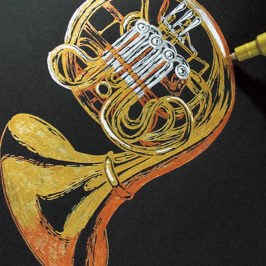 Zig Cartoonist MANGAKA OPAQUE Liner Set // 4 colors // by Kuretake - Artish