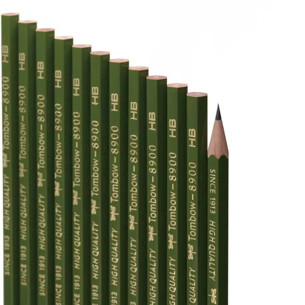 8900 Wooden Pencil set // 12 pcs, HB // by Tombow - Artish