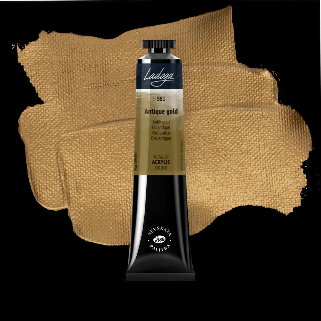 Acrylic paints // Color variety in 46 ml tubes // by Ladoga - Artish