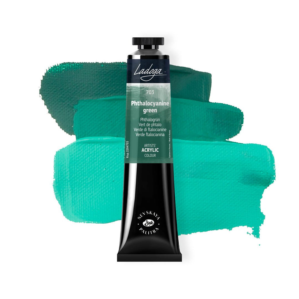 Acrylic paints // Color variety in 46 ml tubes // by Ladoga - Artish