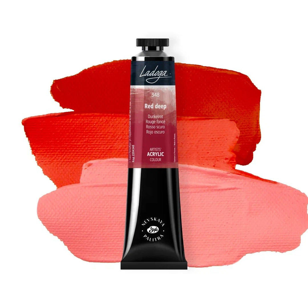 Acrylic paints // Color variety in 46 ml tubes // by Ladoga - Artish