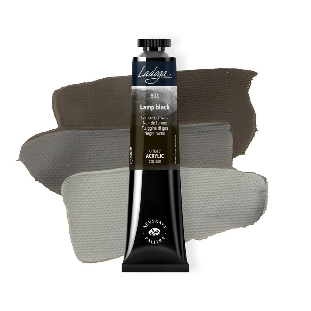 Acrylic paints // Color variety in 46 ml tubes // by Ladoga - Artish