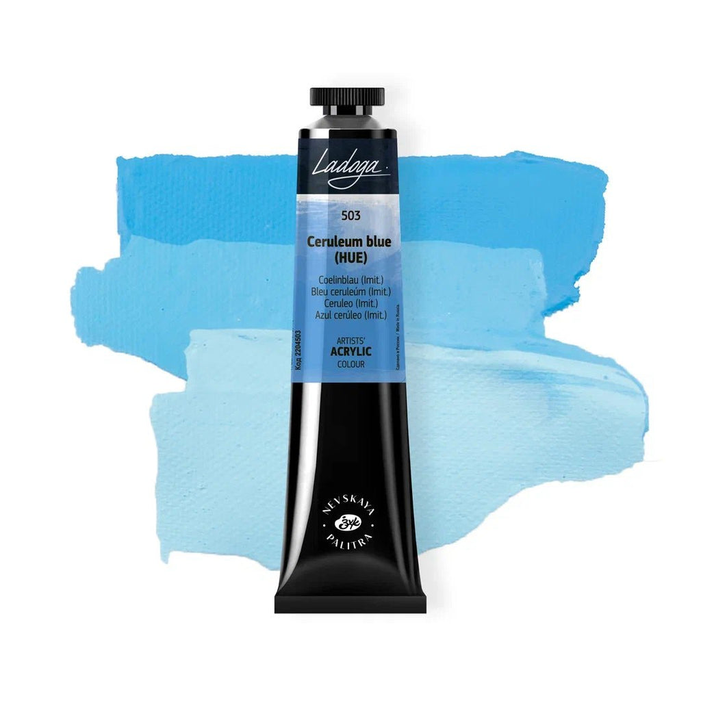 Acrylic paints // Color variety in 46 ml tubes // by Ladoga - Artish