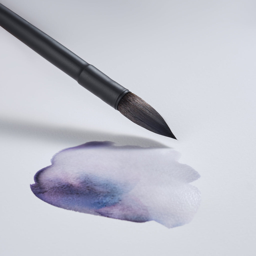 Aqua brush // Synthetic, black handle // by Roubloff - Artish