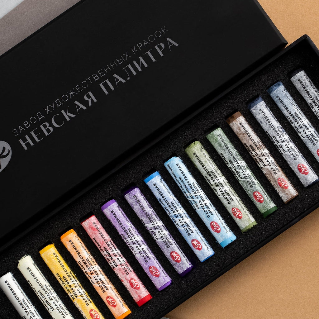 Artists' soft pastel set // 15 colours // by Master-Class - Artish