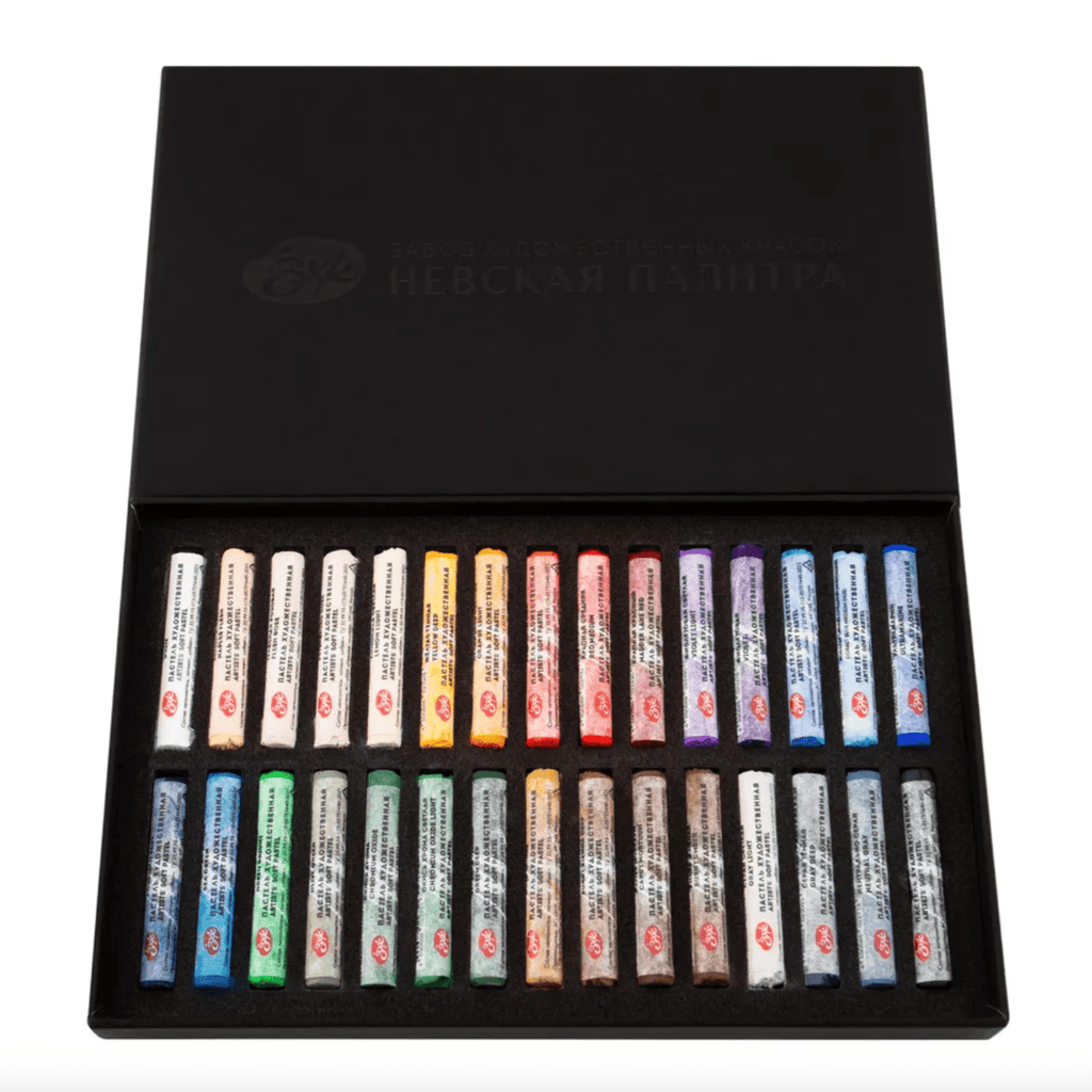 Artists' soft pastel set // 30 colours // by Master-Class - Artish