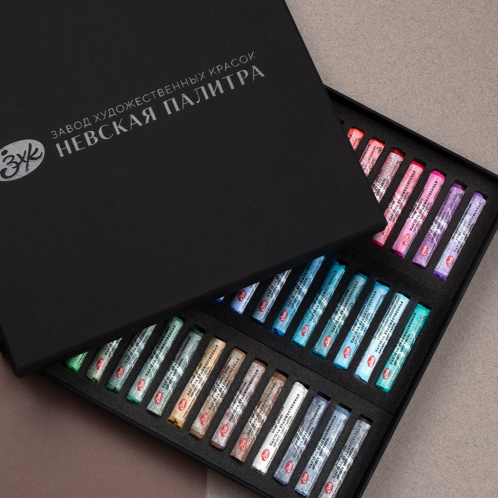 Artists' soft pastel set // 45 colours // by Master Class - Artish
