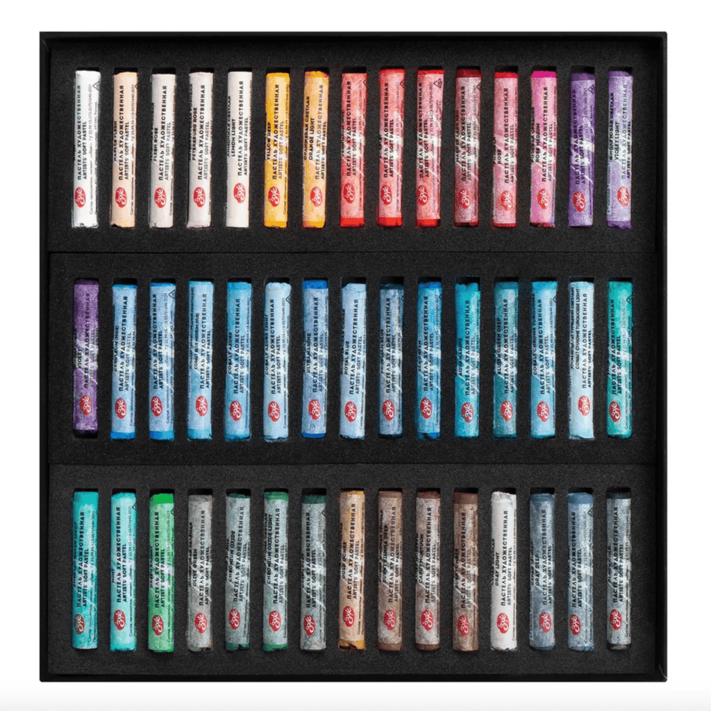 Artists' soft pastel set // 45 colours // by Master Class - Artish