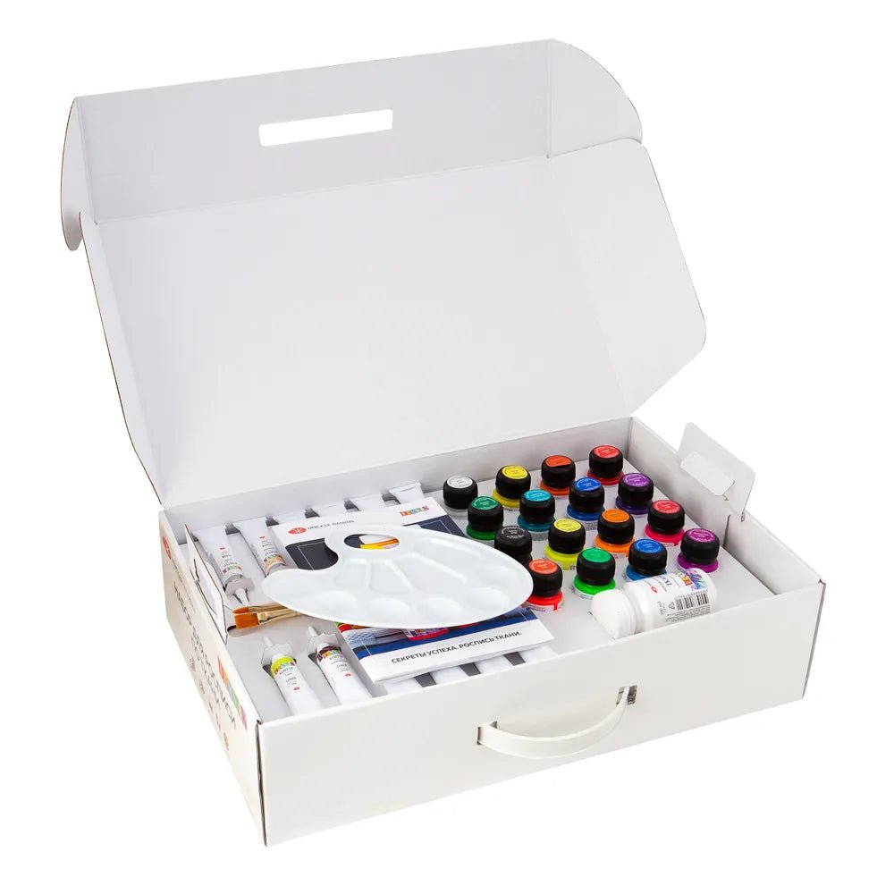 Big gift set for painting on fabrics // by Decola - Artish