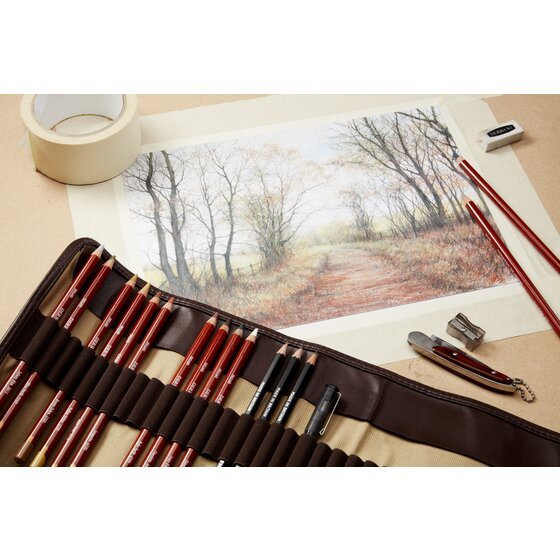 Drawing Pencils Blister set // 6 pcs // by Derwent - Artish
