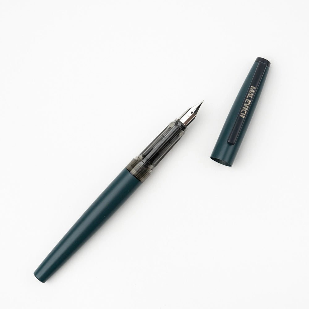 Fountain Pen EF 0.4mm converter // GREEN // by Malevich - Artish