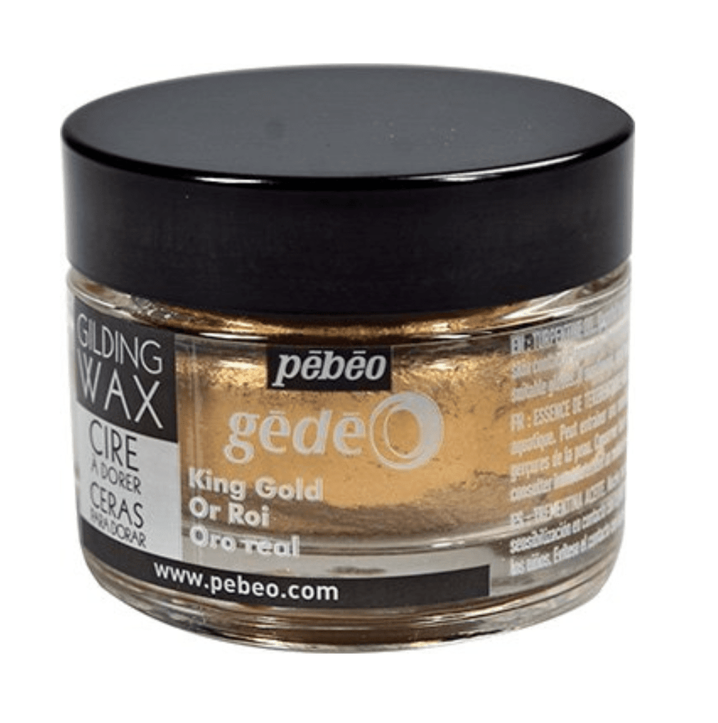 Gedeo Gilding Wax // King Gold, 30 ml // by Pebeo - Artish