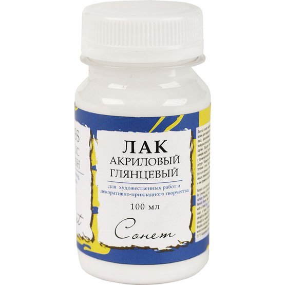 Gloss acrylic varnish // 100 ml // by Sonnet - Artish