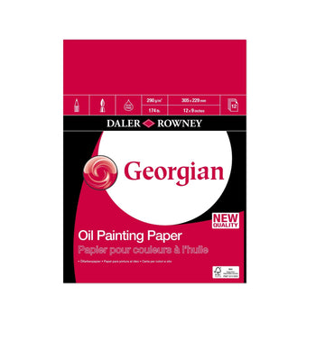 Gorgian Oil Paper// 290 g/m // 12 sheets, 30 x 22 cm // by Daler-Rowney - Artish