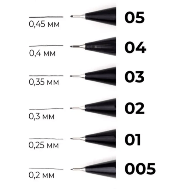 GrafArt PRO // Fine liners by Malevich - Artish