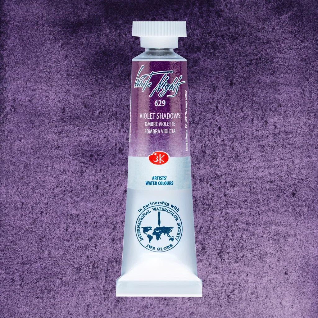 Granulating Watercolors // Color variety in 10ml tubes // by White Nights - Artish