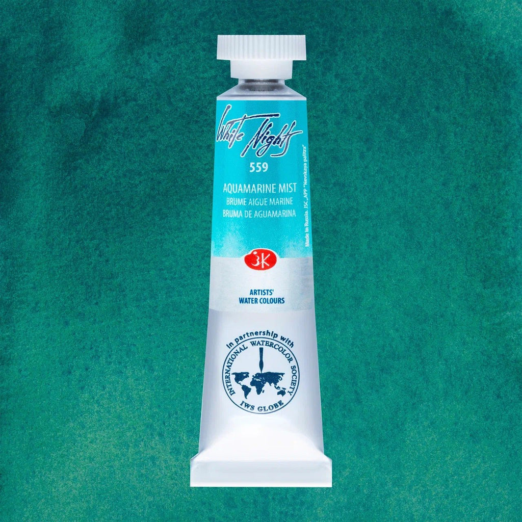 Granulating Watercolors // Color variety in 10ml tubes // by White Nights - Artish