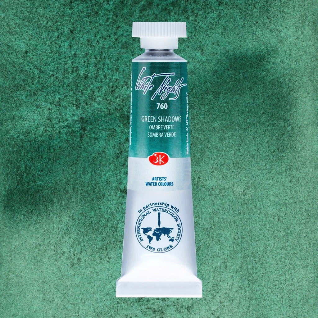 Granulating Watercolors // Color variety in 10ml tubes // by White Nights - Artish