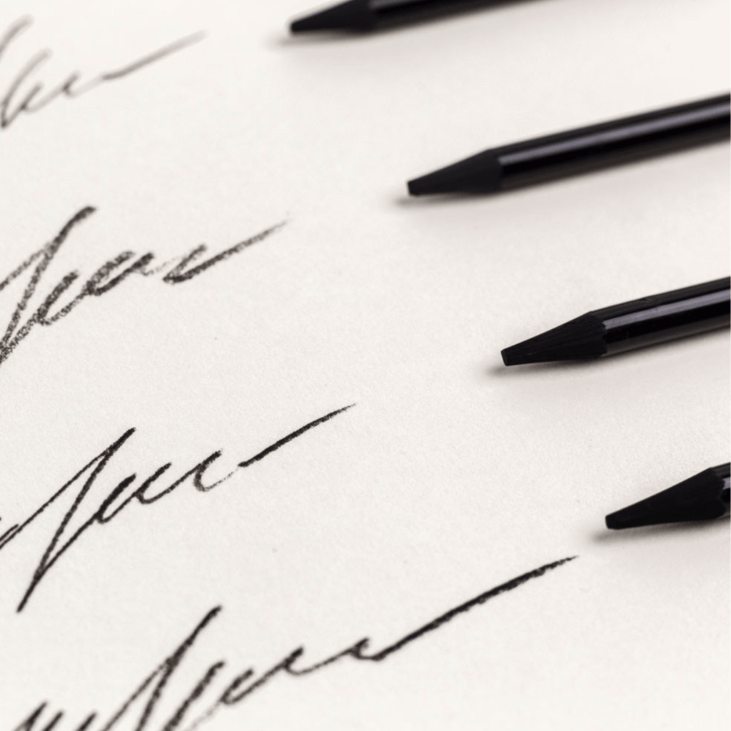 Graphic set // 8 charcoals & sauces in metal box // by Malevich - Artish