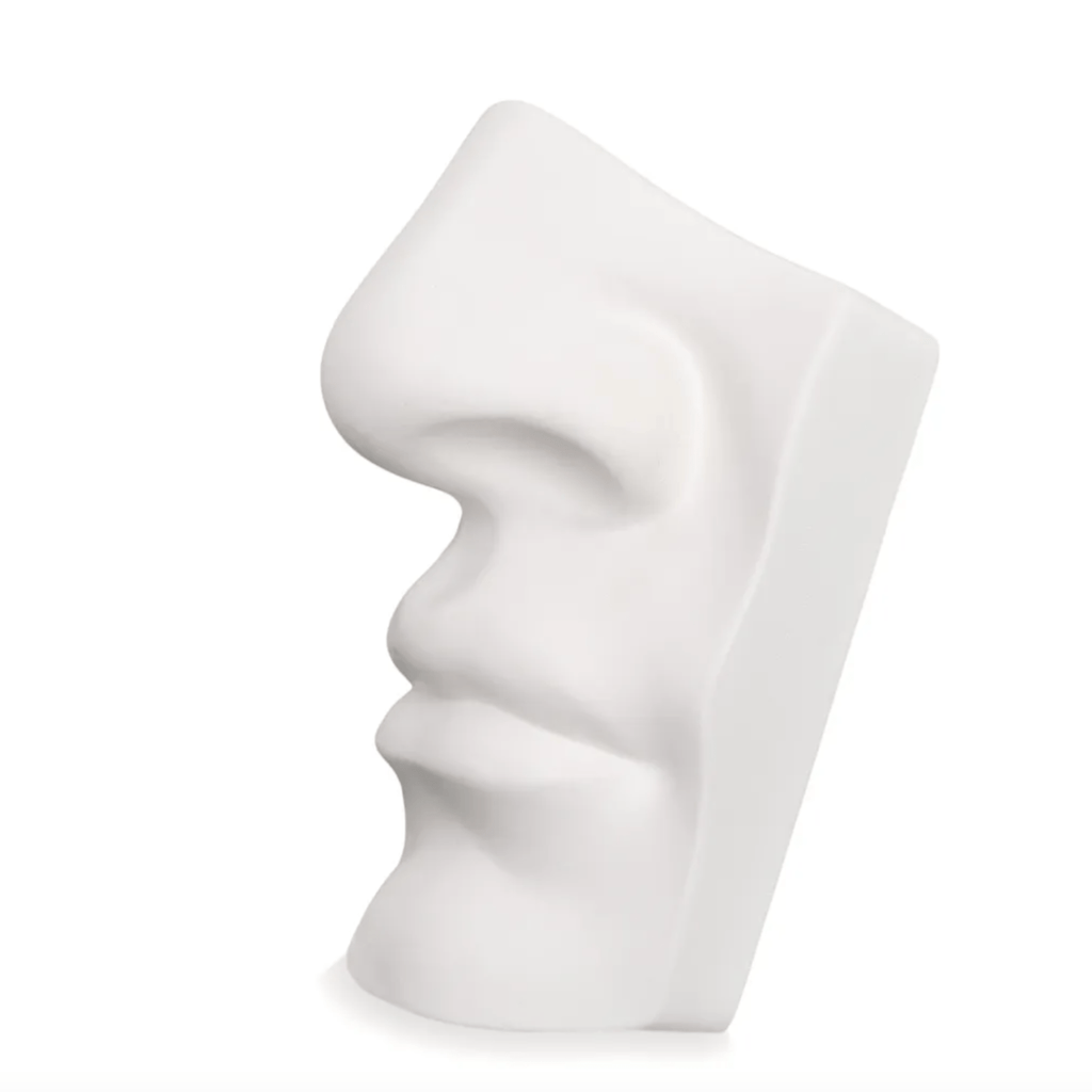 Gypsum figure // The Nose and Mouth of David - Artish