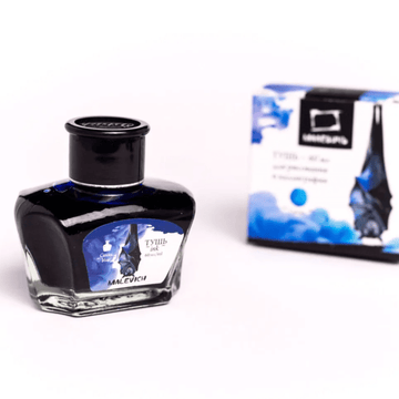 Inks for drawing and calligraphy // BLUE, 60ml // by Malevich - Artish