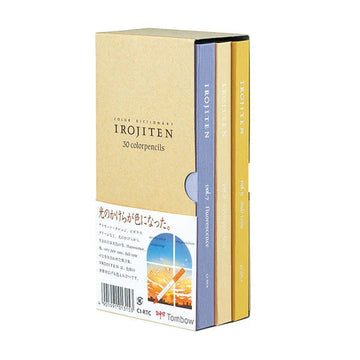 Irojiten Colour Pencils "Seascape" Set // 30 colors, Vol.7,8,9 // by Tombow - Artish