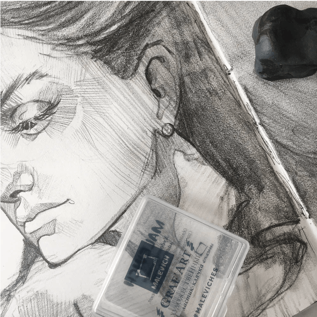 Kneaded eraser "Klyachka" // by Malevich - Artish