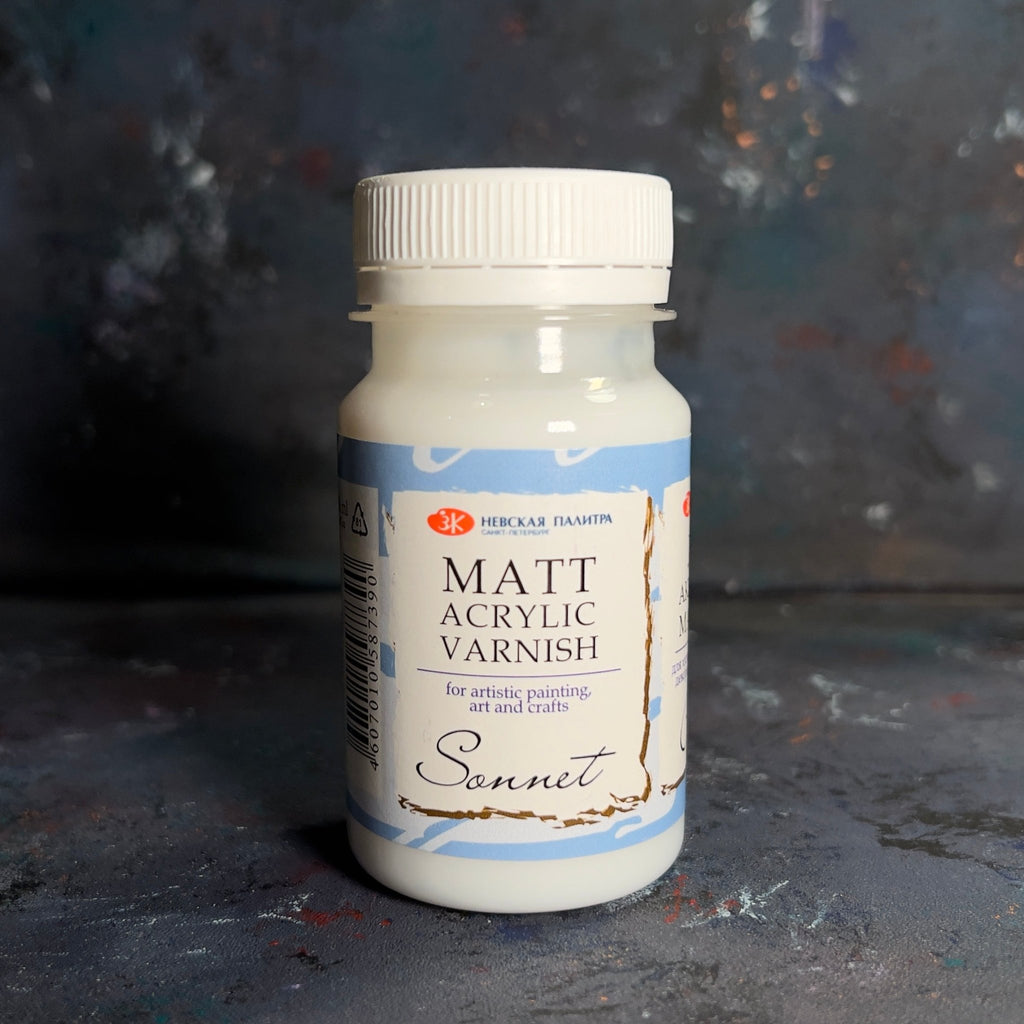 Matt acrylic varnish // 100 ml // by Sonnet - Artish