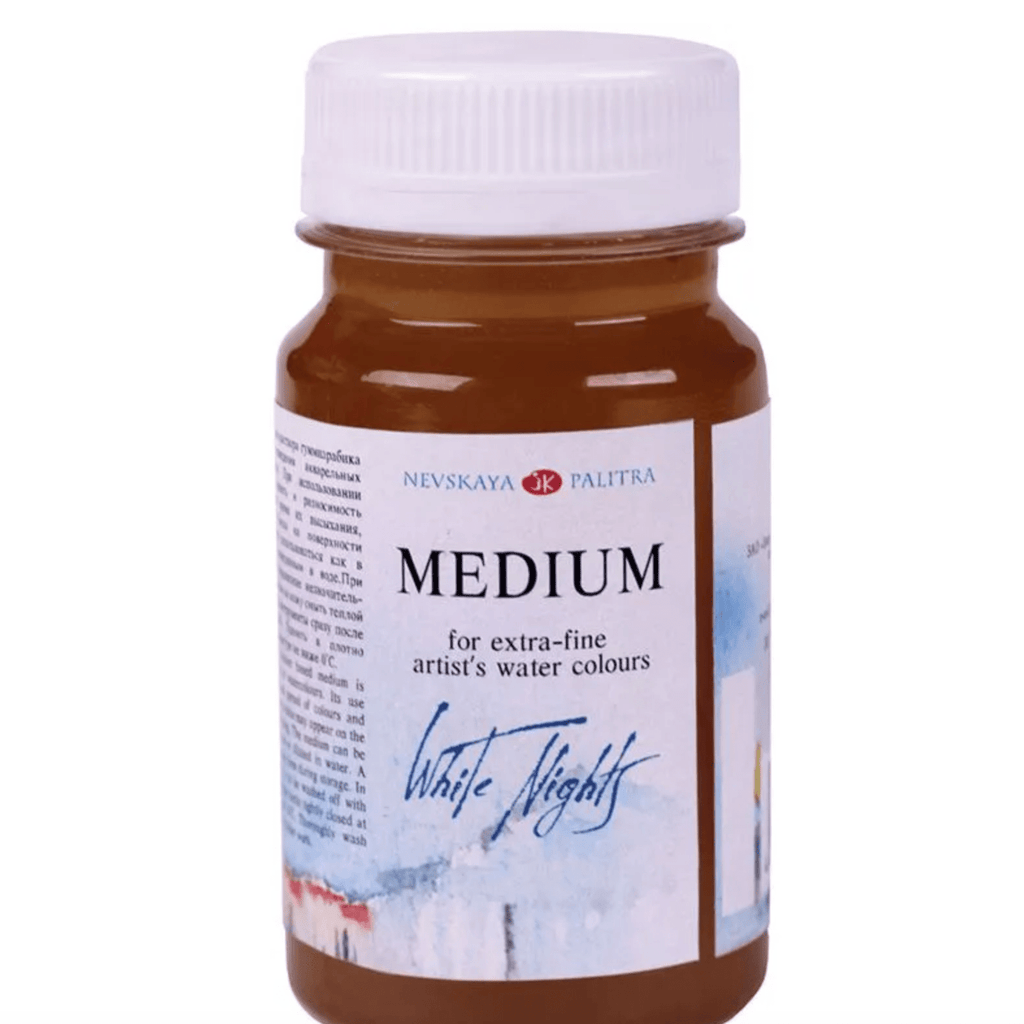 Medium for extra-fine watercolour paint // 100 ml by White niights - Artish