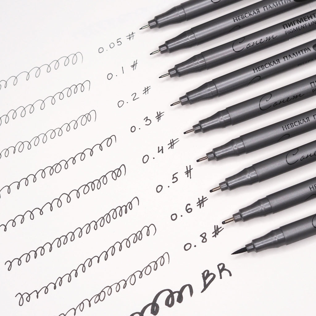 Pigment liners // by Sonnet - Artish