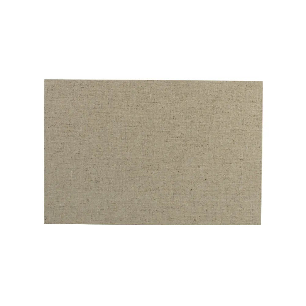 Primed canvas on MDF 20x30 cm // 280 g/m2 // 55% linen & 45% cotton, transparent acrylic primer // by Ladoga - Artish