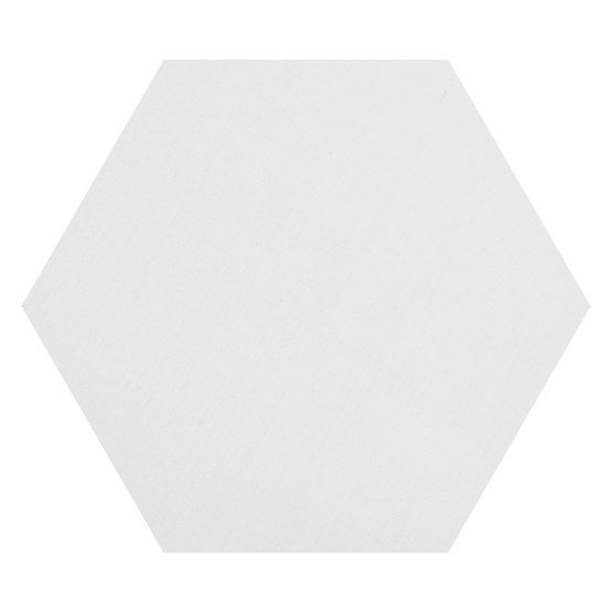 Primed stretched canvas // hexagonal, diameter 20 cm // 280 g/m2, 100% Cotton // by Sonnet - Artish