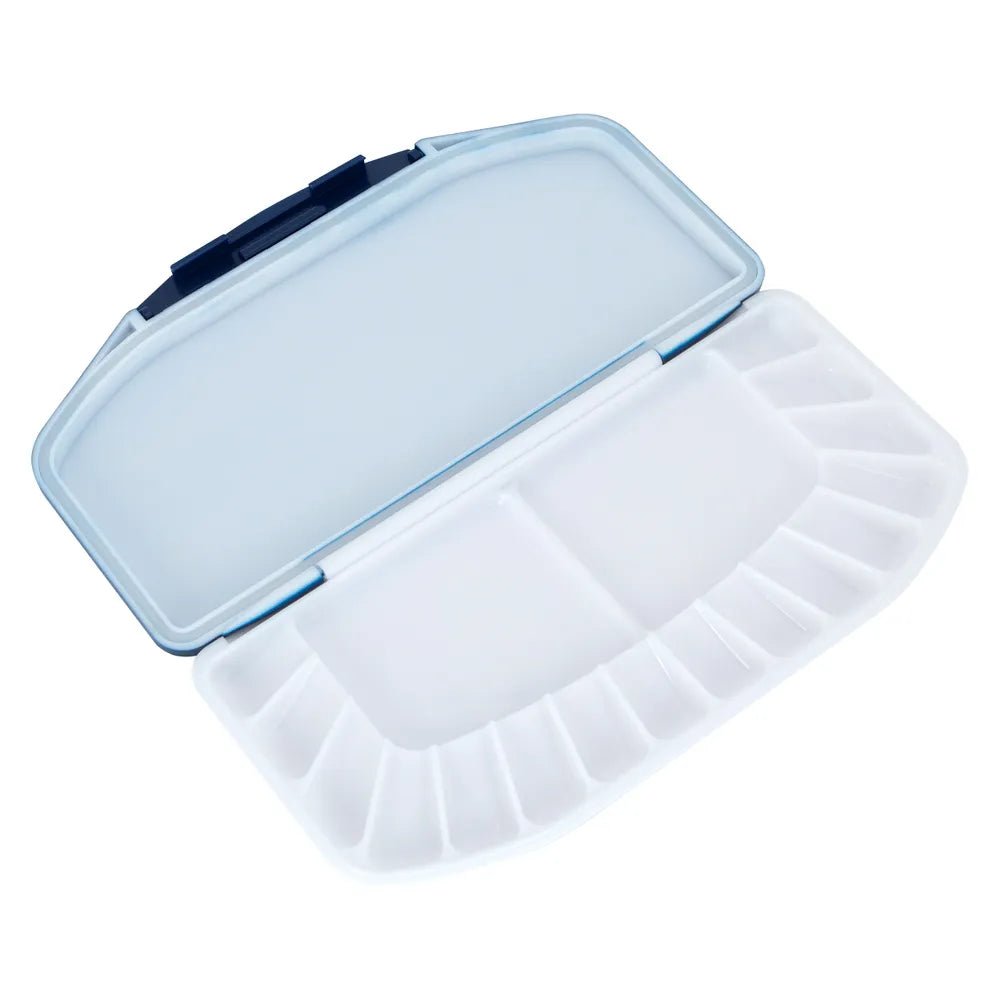 Rectangular plastic palette with lid // by White nights - Artish