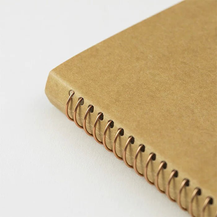 Spiral Ring Notebook // A5, Slim Rule, DW Kraft // by Traveler's COMPANY - Artish