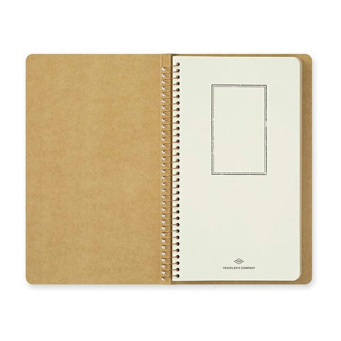 Spiral Ring Notebook // A5, Slim Rule, DW Kraft // by Traveler's COMPANY - Artish