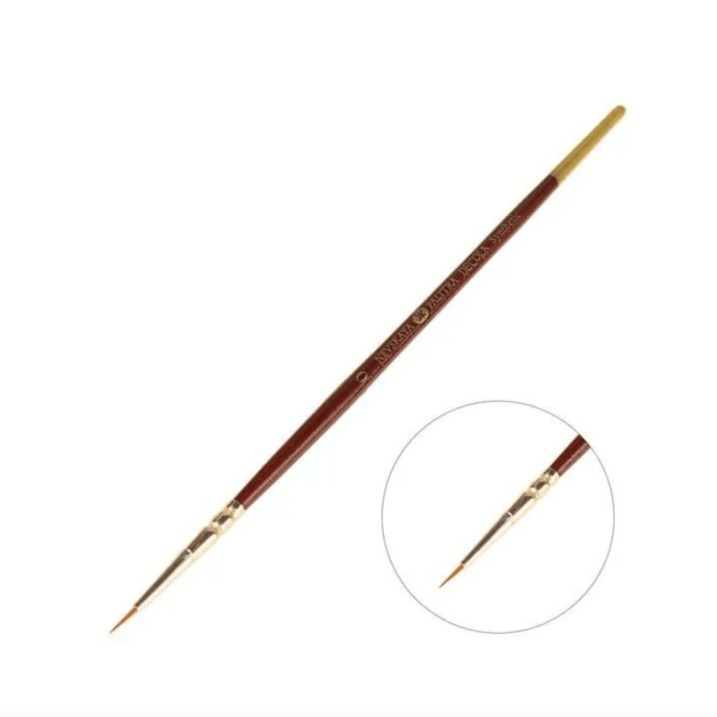 Synthetic round brushes by Decola - Artish