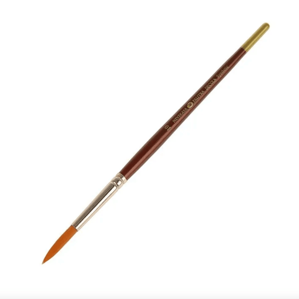 Synthetic round brushes by Decola - Artish