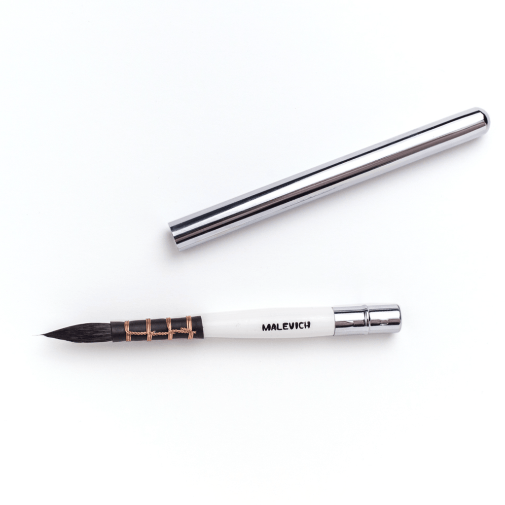 Travel // Mixed squirrel and synthetic round brush by Malevich - Artish