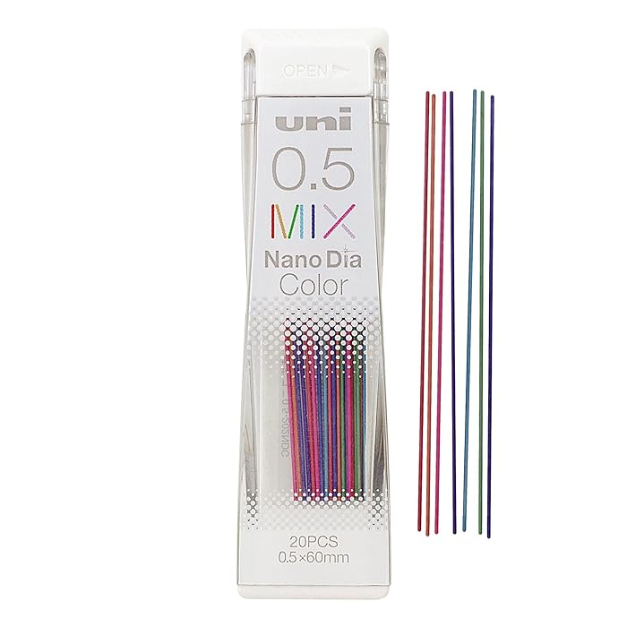 UNi Nano Dia MIX // 0.5mm Pencil Lead // by Mitsubishi Pencil - Artish