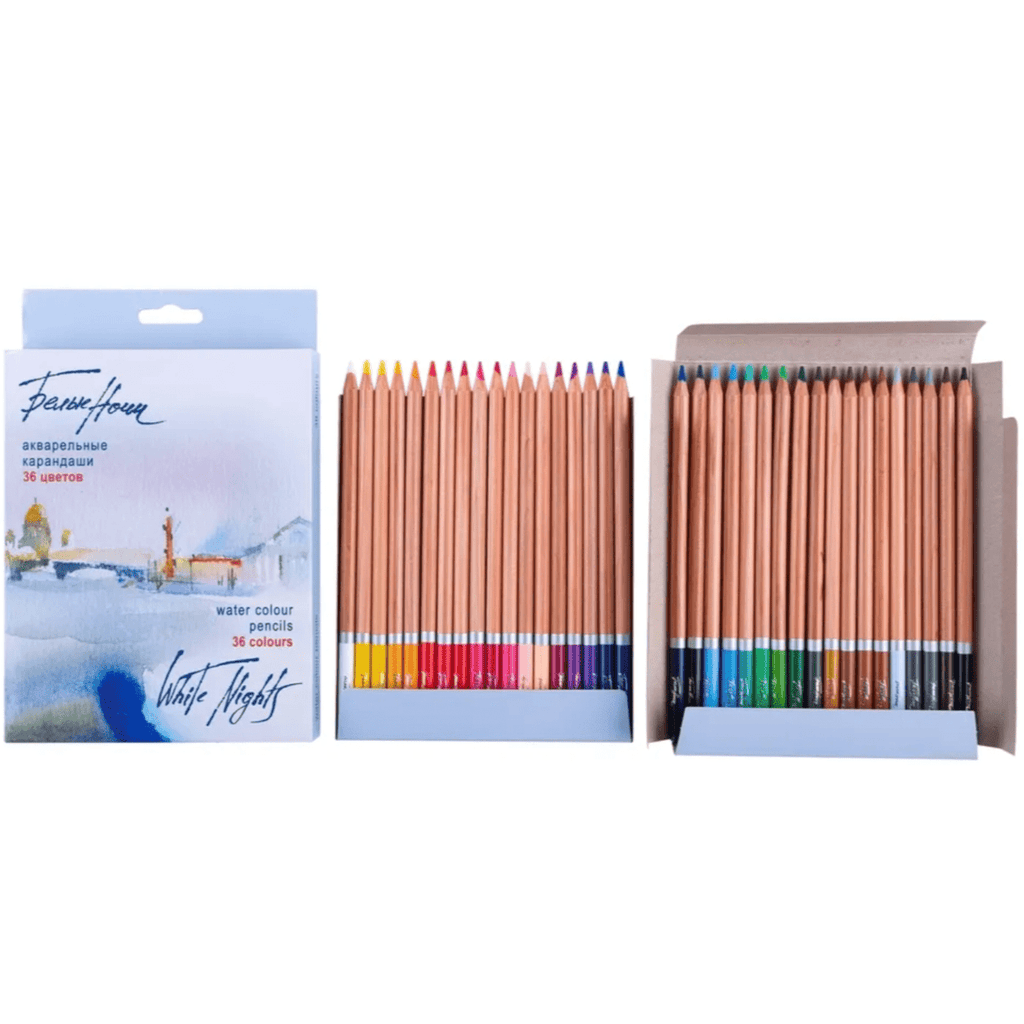 Watercolour pencils // 36 colours // by White Nights - Artish