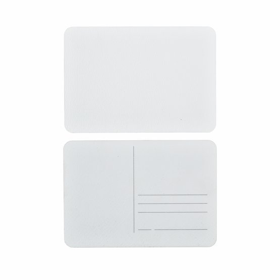 Watercolour postcards in metal box // 300 g/m2, 25% cotton // 10,5x14,8 cm, 24 sheets // by White nights - Artish