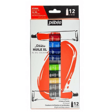 XL Studio Fine Oil set // 12 tubes x 12 ml // by Pebeo - Artish